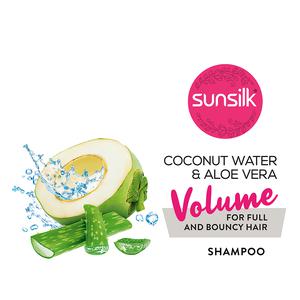 Sunsilk Coconut Water & Aloe Vera Volume Hair Shampoo, 195 ml